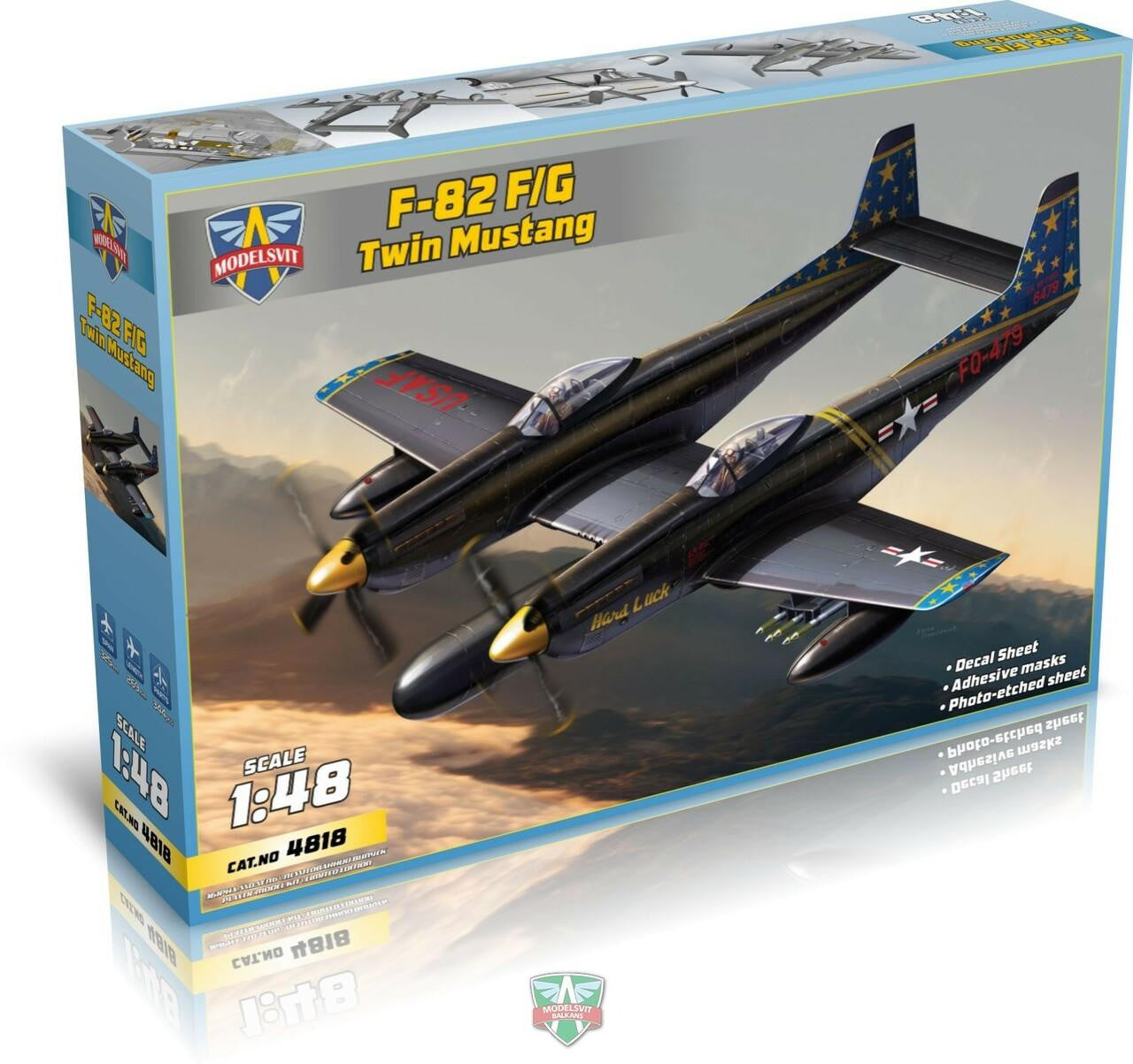 Modelsvit 1/48 F-82G Twin Mustang 4818